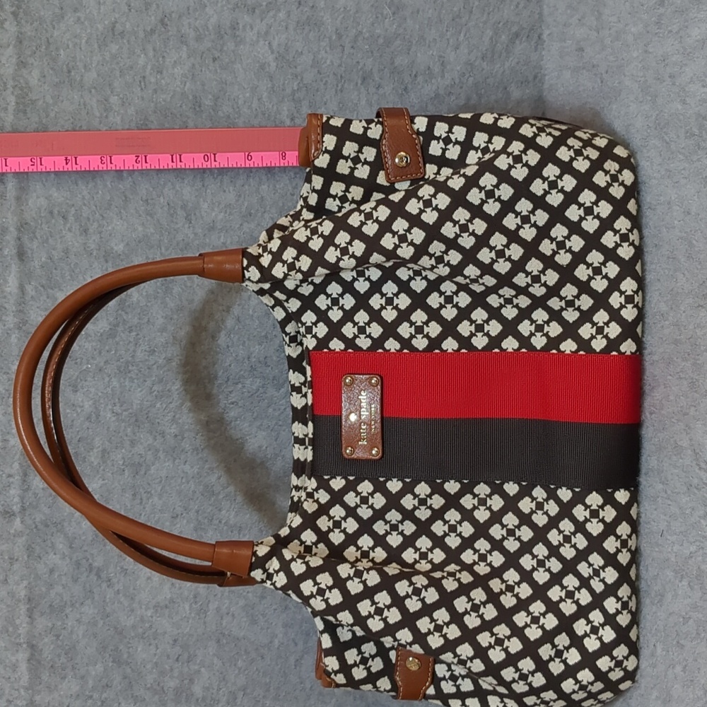 Kate spade tote bag brown/beige/red - Picture 8 of 11